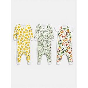 Nest Designs Hungry Caterpillar Bamboo Sleep Suit Bundle of 3 18M .06 TOG